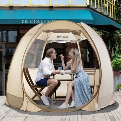 10'x10' Pop Up Vendor Booth Gazebo - Alvantor 4 10'x10' Pop Up Vendor Booth Gazebo - Alvantor - Image 2