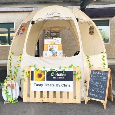 10'x10' Pop Up Vendor Booth Gazebo - Alvantor 5 10'x10' Pop Up Vendor Booth Gazebo - Alvantor - Image 3