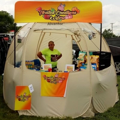 10'x10' Pop Up Vendor Booth Gazebo - Alvantor 7 10'x10' Pop Up Vendor Booth Gazebo - Alvantor - Image 5