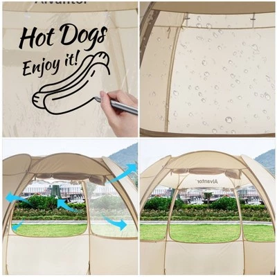 10'x10' Pop Up Vendor Booth Gazebo - Alvantor 8 10'x10' Pop Up Vendor Booth Gazebo - Alvantor - Image 6