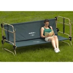Disc-O-Bed XL Cam-O-Bunk Benchable Double Cot w/Organizers, Green 9 Disc-O-Bed XL Cam-O-Bunk Benchable Double Cot w/Organizers, Green -Outlet Camping Gear Store unnamed file 5049