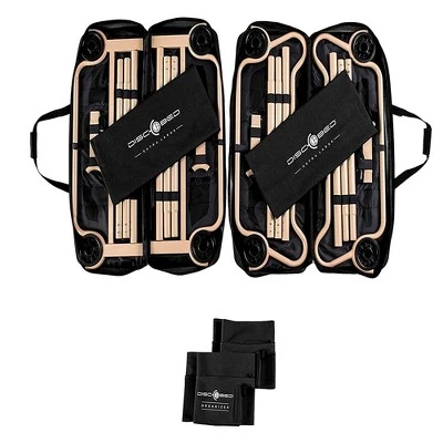 Disc-O-Bed 30502BO Extra Large Comfortable Bench and Bunk Camping Cot with 2 Side Organizers, 4 No Slip Foot Pads, and 2 Carry Bags, Black 4 Disc-O-Bed 30502BO Extra Large Comfortable Bench and Bunk Camping Cot with 2 Side Organizers, 4 No Slip Foot Pads, and 2 Carry Bags, Black - Image 2