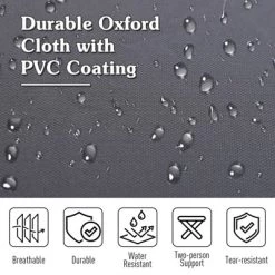 Outsunny Lightweight Portable Folding Cot Bed with Handy Side Pocket for Outdoor Camping -Outlet Camping Gear Store unnamed file 5173