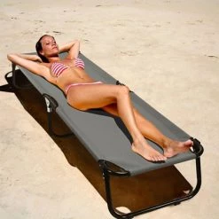 Costway Portable Camping Cot Outdoor Folding Sleeping Bed for Traveling Hiking -Outlet Camping Gear Store unnamed file 5202