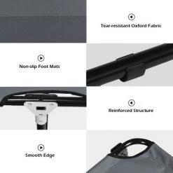 Costway Portable Camping Cot Outdoor Folding Sleeping Bed for Traveling Hiking -Outlet Camping Gear Store unnamed file 5207