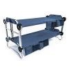 Disc-O-Bed Youth Kid-O-Bunk Camping Cot with Organizers and 7" Steel Leg Height