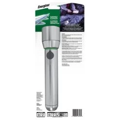 Energizer Vision HD Rechargeable Metal LED FlashLight Silver
