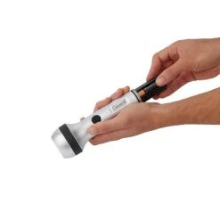Coleman Classic Rechargeable 650 Lumens Flashlight - Silver -Outlet Camping Gear Store unnamed file 5386
