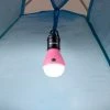 Portable LED Tent Light Bulb- 2 Pack Hanging Lights with 3 Settings and 60 Lumen By Leisure Sports (Pink) (For Camping Hiking Tents and Emergency) -Outlet Camping Gear Store unnamed file 5442