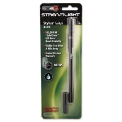 Streamlight Stylus LED Pen Light 3AAAA (Sold Separately) Black 65018