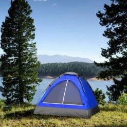 Leisure Sports Two-Person Dome Tent – 77" x 57" x 40", Blue -Outlet Camping Gear Store unnamed file 564