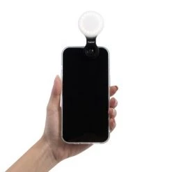 Insten Video Conference Lighting Kit, LED Mini Ring Lights Clip on (Small, Thumb Size Clip) for Phone & Tablet, White & Yellow Light -Outlet Camping Gear Store unnamed file 5647