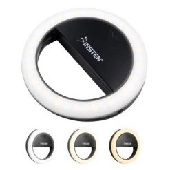 Insten Video Conference Lighting Kit For Cell Phone Laptop, LED Mini Ring Lights, Dimmable, Button Control -Outlet Camping Gear Store unnamed file 5654