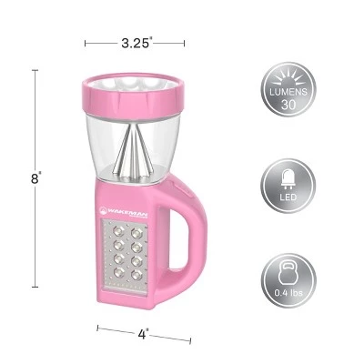 Fleming Supply 3-in-1 LED Lantern, Flashlight, and Panel Light - Pink 3 Fleming Supply 3-in-1 LED Lantern, Flashlight, and Panel Light - Pink