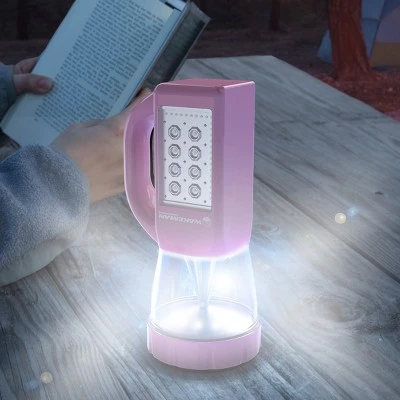 Fleming Supply 3-in-1 LED Lantern, Flashlight, and Panel Light - Pink 5 Fleming Supply 3-in-1 LED Lantern, Flashlight, and Panel Light - Pink - Image 3