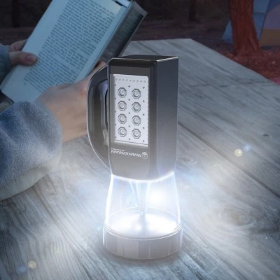 Leisure Sports 3-in-1 LED Lantern, Flashlight and Panel Light - Black 3 Leisure Sports 3-in-1 LED Lantern, Flashlight and Panel Light - Black