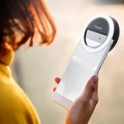 Insten 3" Mini LED Selfie Ring Light with Clip for Laptop Tablet Video, Dimmable, 36 Beads, Battery Powered 17 Insten 3" Mini LED Selfie Ring Light with Clip for Laptop Tablet Video, Dimmable, 36 Beads, Battery Powered -Outlet Camping Gear Store unnamed file 5684