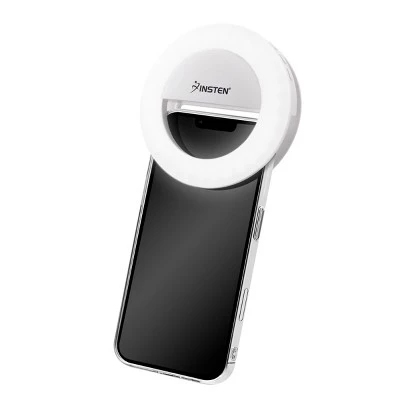 Insten Video Conference Lighting Kit For Cell Phone Laptop, LED Ring Lights Clip on, 3 Lighting Modes 4 Brightness 3 Insten Video Conference Lighting Kit For Cell Phone Laptop, LED Ring Lights Clip on, 3 Lighting Modes 4 Brightness