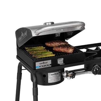Camp Chef 14" x 16" Deluxe Stainless Steel BBQ Gas Grill 3 Camp Chef 14" x 16" Deluxe Stainless Steel BBQ Gas Grill
