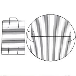 Sunnydaze Decor Sunnydaze Outdoor Camping or Backyard Steel Adjustable Cooking Grilling Fire Pit BBQ Stake with 2 Swivel Swing Grates -Outlet Camping Gear Store unnamed file 5907