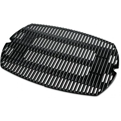 Weber Porcelain-Enamel Cast-Iron Cooking Grates For Q 300 & 3000 Series Gas Grills 7646 3 Weber Porcelain-Enamel Cast-Iron Cooking Grates For Q 300 & 3000 Series Gas Grills 7646