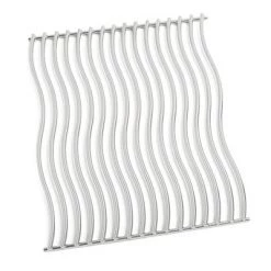 Napoleon Products Napoleon S83001 Replacement Porcelainized Nonstick Stainless Steel Waved Cooking Grids for LEX 485 Grills, Silver (Set of 2)
