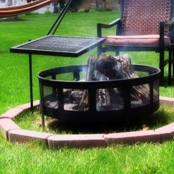 Sunnydaze Decor Sunnydaze Outdoor Heavy-Duty 360-Degree Rotating Adjustable Swivel Fire Pit Cooking Grill Grate - 24" 13 Sunnydaze Decor Sunnydaze Outdoor Heavy-Duty 360-Degree Rotating Adjustable Swivel Fire Pit Cooking Grill Grate - 24" -Outlet Camping Gear Store unnamed file 5953