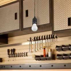 Leisure Sports Portable Pull Cord Outdoor/Indoor Hanging LED Bulb Lantern - Black -Outlet Camping Gear Store unnamed file 6047