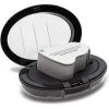 Bright Creations 30X 60X White Illuminated Magnifier, Foldable Jewelry Eye Loupe Magnifier with Bright LED Light for Gems, Coins, Stamps