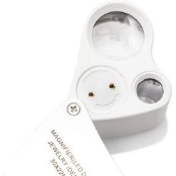 Bright Creations 30X 60X White Illuminated Magnifier, Foldable Jewelry Eye Loupe Magnifier with Bright LED Light for Gems, Coins, Stamps -Outlet Camping Gear Store unnamed file 6100
