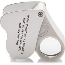 Bright Creations 30X 60X White Illuminated Magnifier, Foldable Jewelry Eye Loupe Magnifier with Bright LED Light for Gems, Coins, Stamps -Outlet Camping Gear Store unnamed file 6104
