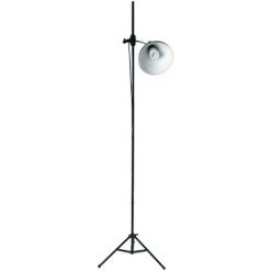 Daylight Artist Studio Lamp & Stand-Silver & Black FOB: MI