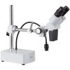 Stereo Microscope with 10X and 20X Magnification, Single Arm Boom Stand, and LED Gooseneck Light - AmScope -Outlet Camping Gear Store unnamed file 6123