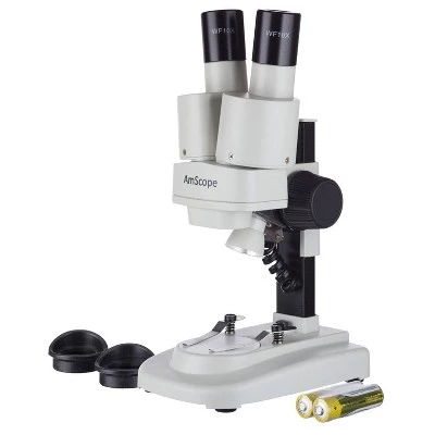 Kids' Portable Battery Powered Stereo Microscope with Dual LED Lights - AmScope 5 Kids' Portable Battery Powered Stereo Microscope with Dual LED Lights - AmScope - Image 3