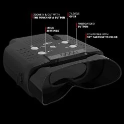 Hike Crew Digital Night Vision Binoculars, Capture Photos & Record Videos, Large LCD Screen with 7 Levels of Brightness for 100% Darkness, Infrared Night Goggles for Hunting -Outlet Camping Gear Store unnamed file 6194