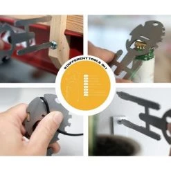 Ukonic Star Trek: The Original Series U.S.S. Enterprise 8-In-1 Multitool Kit