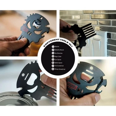 Ukonic Marvel Punisher Skull 7-In-1 Multitool Kit 3 Ukonic Marvel Punisher Skull 7-In-1 Multitool Kit