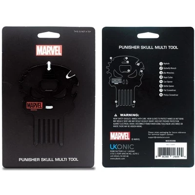 Ukonic Marvel Punisher Skull 7-In-1 Multitool Kit 4 Ukonic Marvel Punisher Skull 7-In-1 Multitool Kit - Image 2
