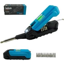 Kelvin Tools 17 Everyday Multitool -The Palm-Sized Everyday Multi-Tool Set | 17 Integrated Tools: 13 Bit Screwdriver Set, Tape Measure, Liquid Level, Hammer, and Flashlight 16 Kelvin Tools 17 Everyday Multitool -The Palm-Sized Everyday Multi-Tool Set | 17 Integrated Tools: 13 Bit Screwdriver Set, Tape Measure, Liquid Level, Hammer, and Flashlight -Outlet Camping Gear Store unnamed file 6403