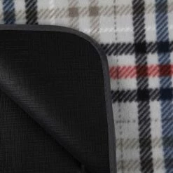 Oniva Blanket Tote Outdoor Carnaby Street Collection Picnic Blanket XL - Gray with Blue & Red Accents -Outlet Camping Gear Store unnamed file 6436