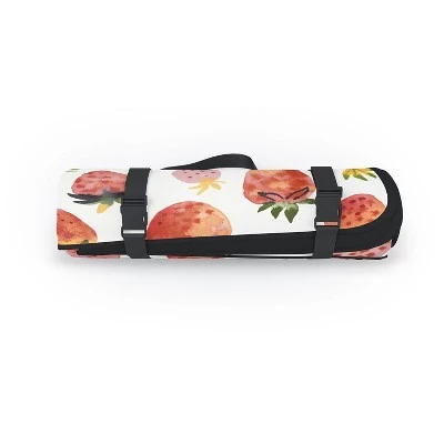 Ninola Design Strawberries Countryside Summer Picnic Blanket - Deny Designs 3 Ninola Design Strawberries Countryside Summer Picnic Blanket - Deny Designs