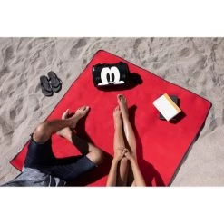 Picnic Time Disney Mickey Mouse Blanket Tote Outdoor Picnic Blanket - Red -Outlet Camping Gear Store unnamed file 6476