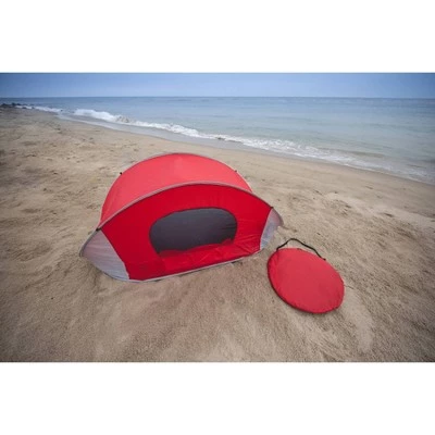 Picnic Time Manta Beach Pop Up Tent - Red 9 Picnic Time Manta Beach Pop Up Tent - Red - Image 7