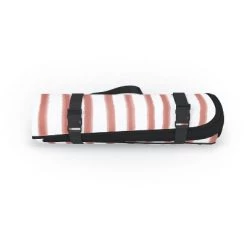 Emanuela Carratoni Old Pink Stripes Picnic Blanket - Deny Designs