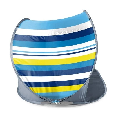 Picnic Time Manta Beach Pop Up Tent - Stripes 4 Picnic Time Manta Beach Pop Up Tent - Stripes - Image 3