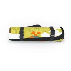 Mirimo White Flowers And Red Berries Picnic Blanket - Deny Designs