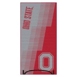 NCAA Ohio State Buckeyes Progression Plastic Beach Mat