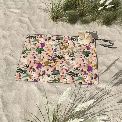 Marta Barragan Camarasa Magic mushroom forest Picnic Blanket - Deny Designs 4 Marta Barragan Camarasa Magic mushroom forest Picnic Blanket - Deny Designs - Image 2