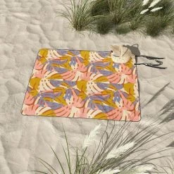 Lathe Quill Color Block Monstera Pink Picnic Blanket - Deny Designs 5 Lathe Quill Color Block Monstera Pink Picnic Blanket - Deny Designs -Outlet Camping Gear Store unnamed file 6626