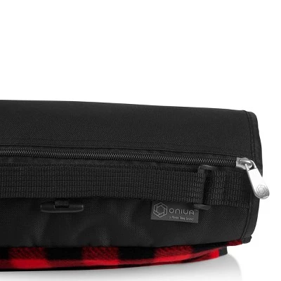 Picnic Time Blanket Tote XL Outdoor Picnic Blanket - Red/Black Buffalo Check 8 Picnic Time Blanket Tote XL Outdoor Picnic Blanket - Red/Black Buffalo Check - Image 6